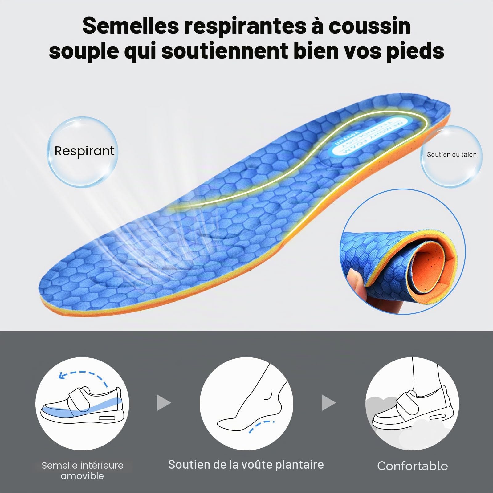 Chaussures Cuir,Hommes Chaussures Marche Diabète,Arthrite œdèmes Pieds Gonflés Chaussures Ajustables pour Personnes Âgées Chaussures de Bandage Pantoufles,Noir,42EU