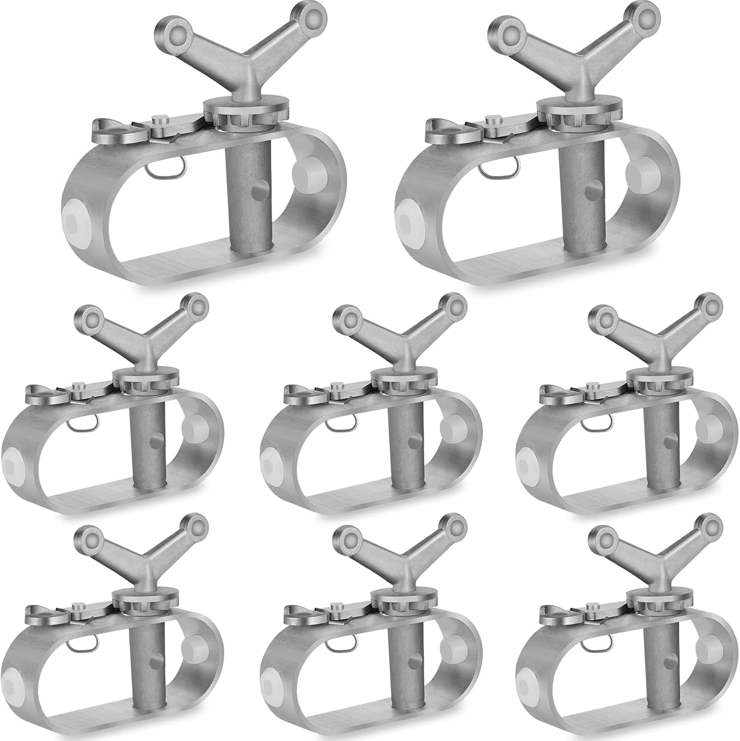 8 Pieces Pool Cover Winch Winter Pool Covers Winch for