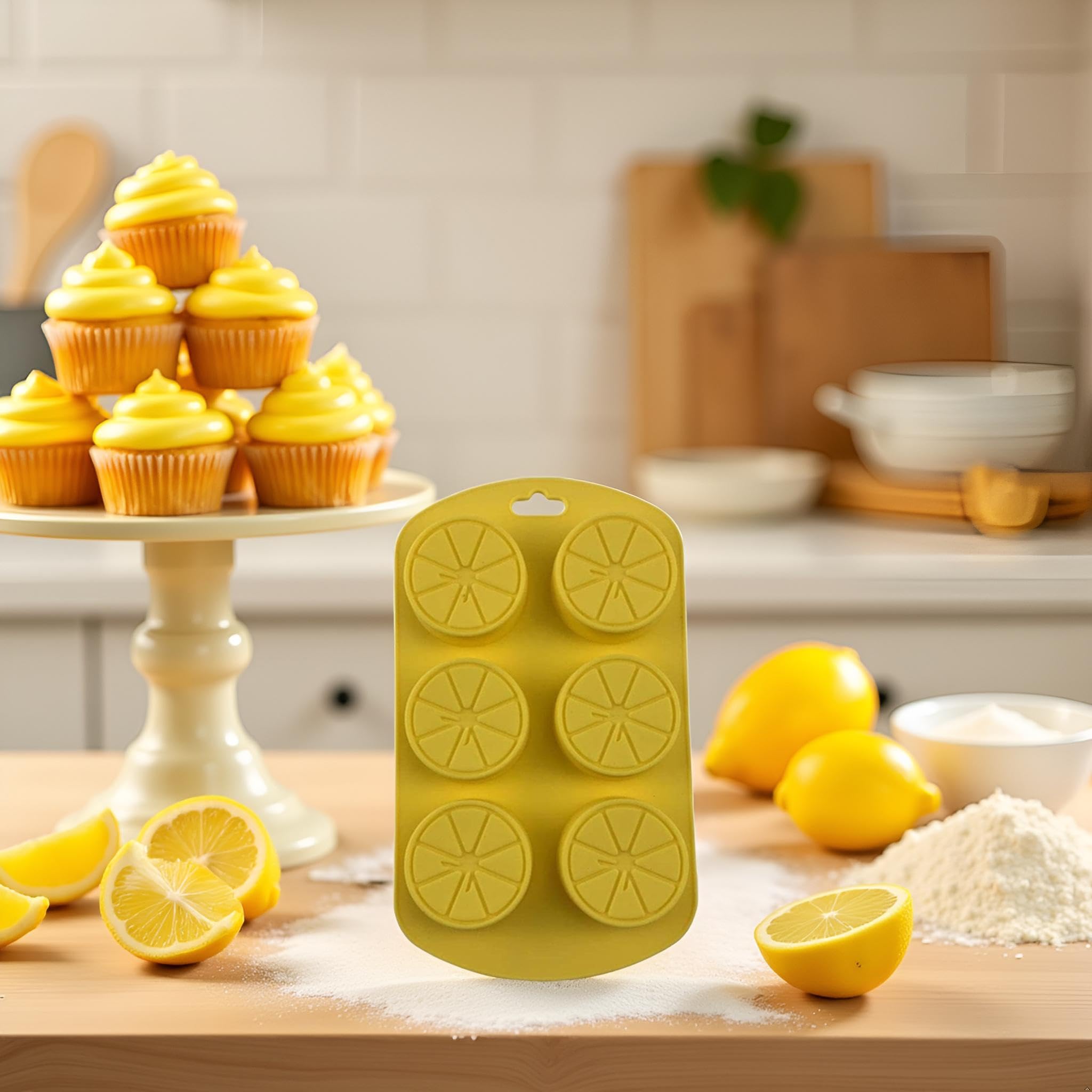 Molde De Silicona Ocpo Kitchen 3d Con Forma De Fresa Para Ho | Envío Gratis