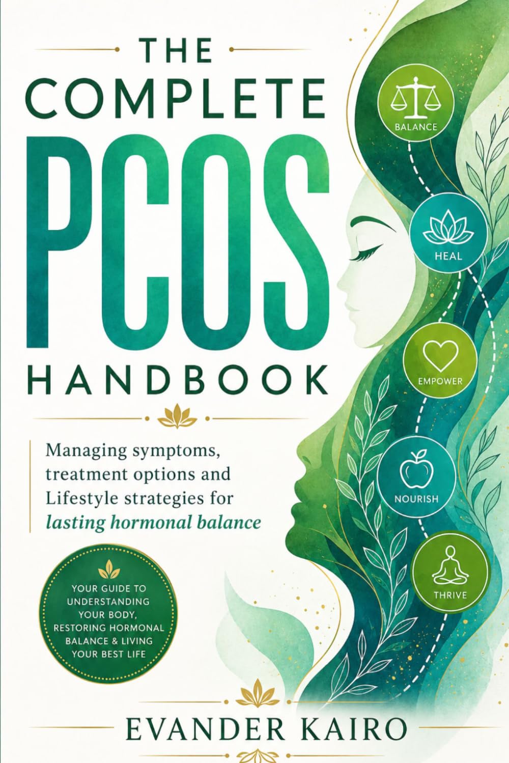THE COMPLETE PCOS HANDBOOK: Managing symptoms,treatment options and Lifestyle strategies for lasting hormonal balance