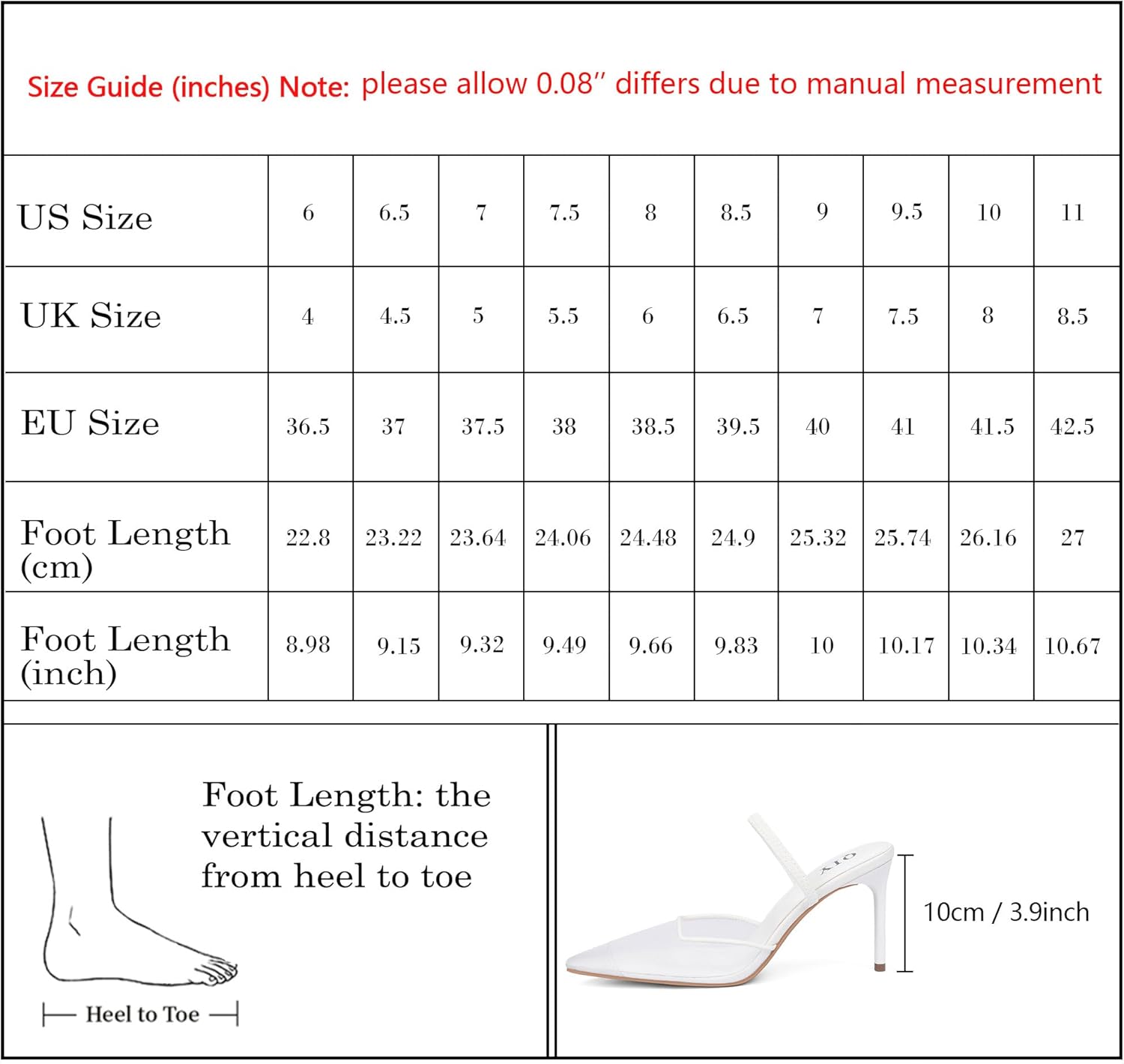Mesh Heels for Women Pumps Closed Pointed Toe High Heels Stiletto Heeled Mules Sandals Dress Shoes - Image 9