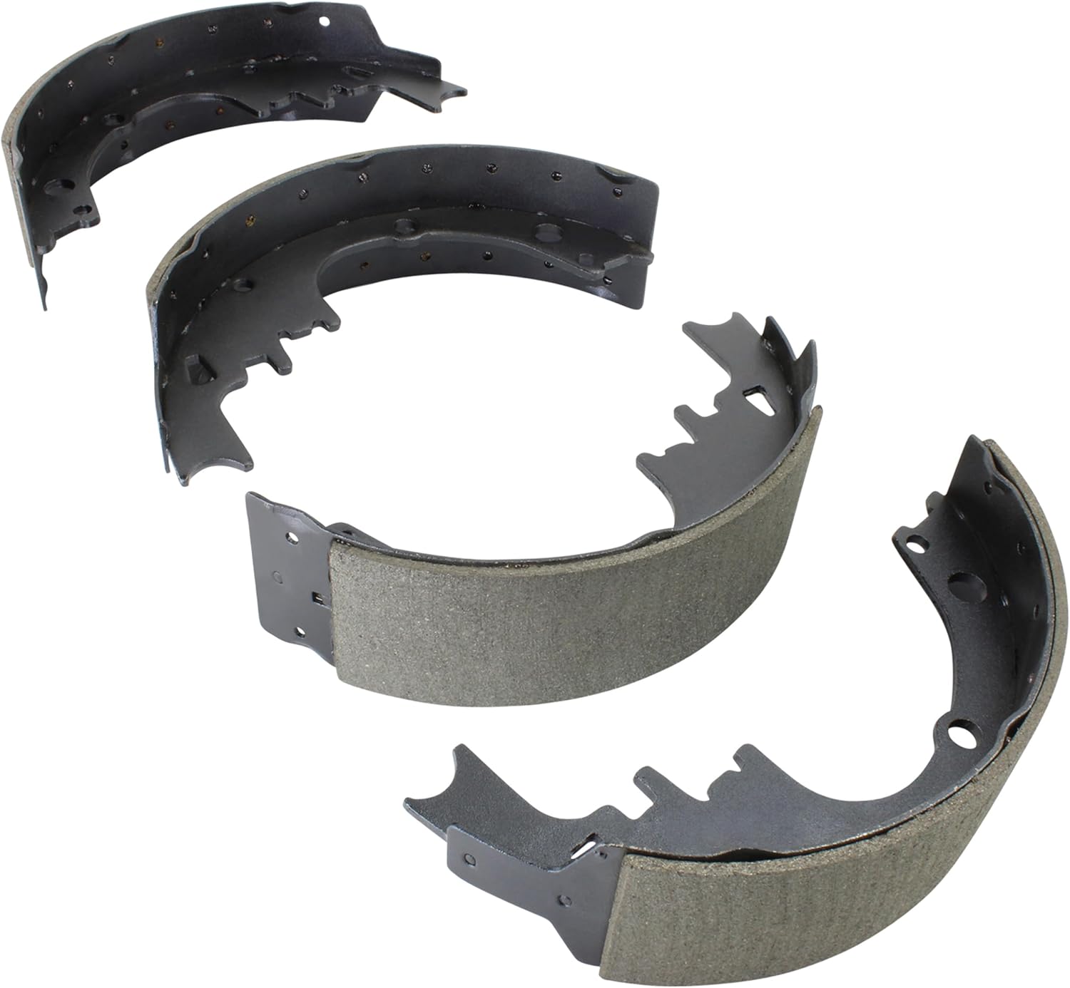 QUALITY-BUILT Front/Rear Drum Brake Shoes, FS246, Compatible with 1964-1975 Buick/Chevrolet/GMC/Oldsmobile/Pontiac (442,Apollo,Camaro,Chevelle,Chevy II,Corvair,Cutlass,Cutlass Supreme,El Camino,F85)