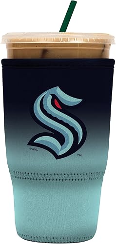 Miniatura 11 de Sok It JavaSok NHL Hockey - Funda de neopreno aislada para taza de café helado y soda fría (Boston Bruins, Grande: 30-32 oz)