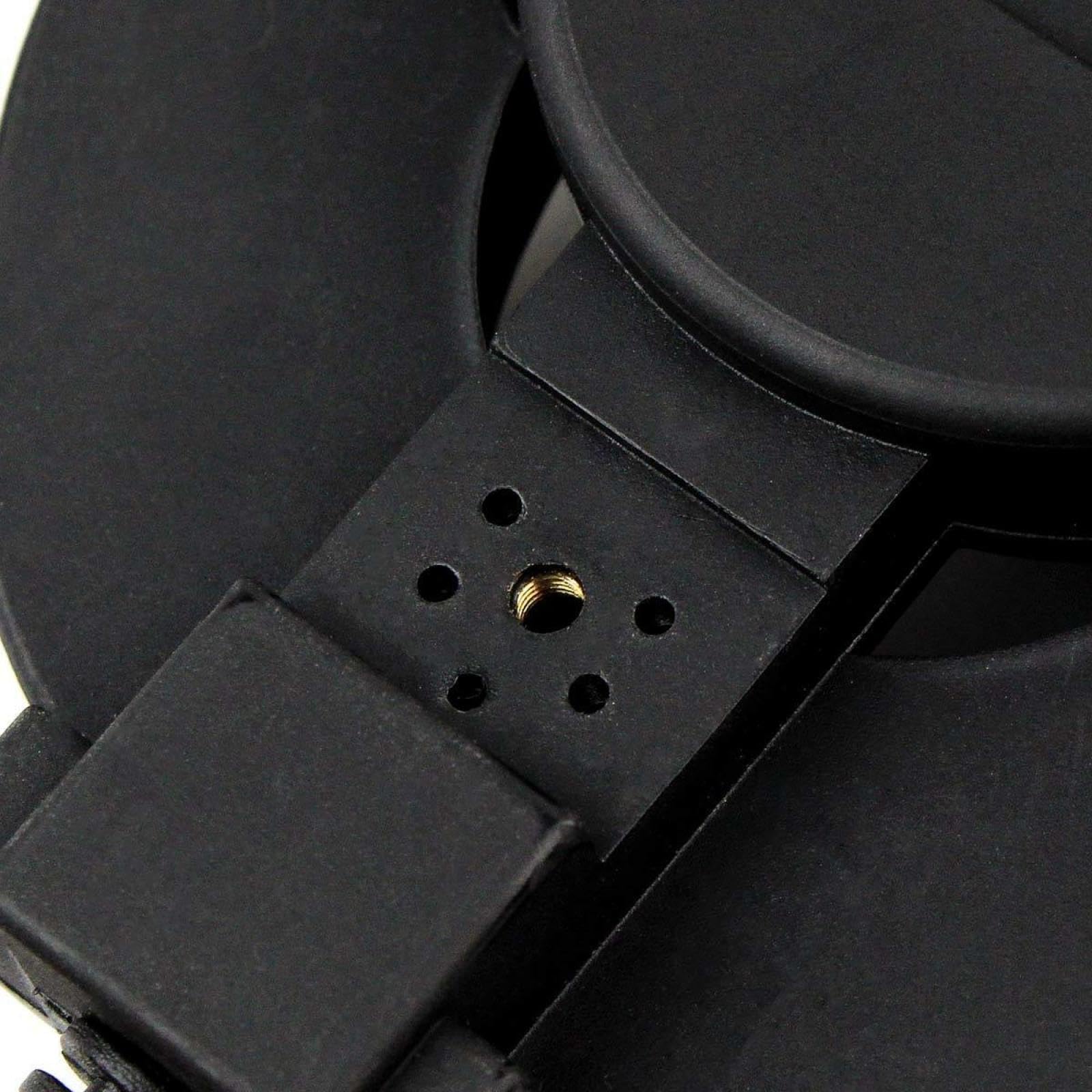 Auriculares tácticos Bowman Elite II de color verde duradero con correas de nailon elásticas ajustables