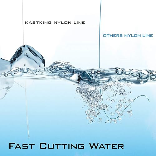 Miniatura 5 de Carrete de monofilamento de KastKing DuraBlend de línea líder. Materiales de alta calidad para agua salada. Longitud 120 yardas. Gran sustituto de