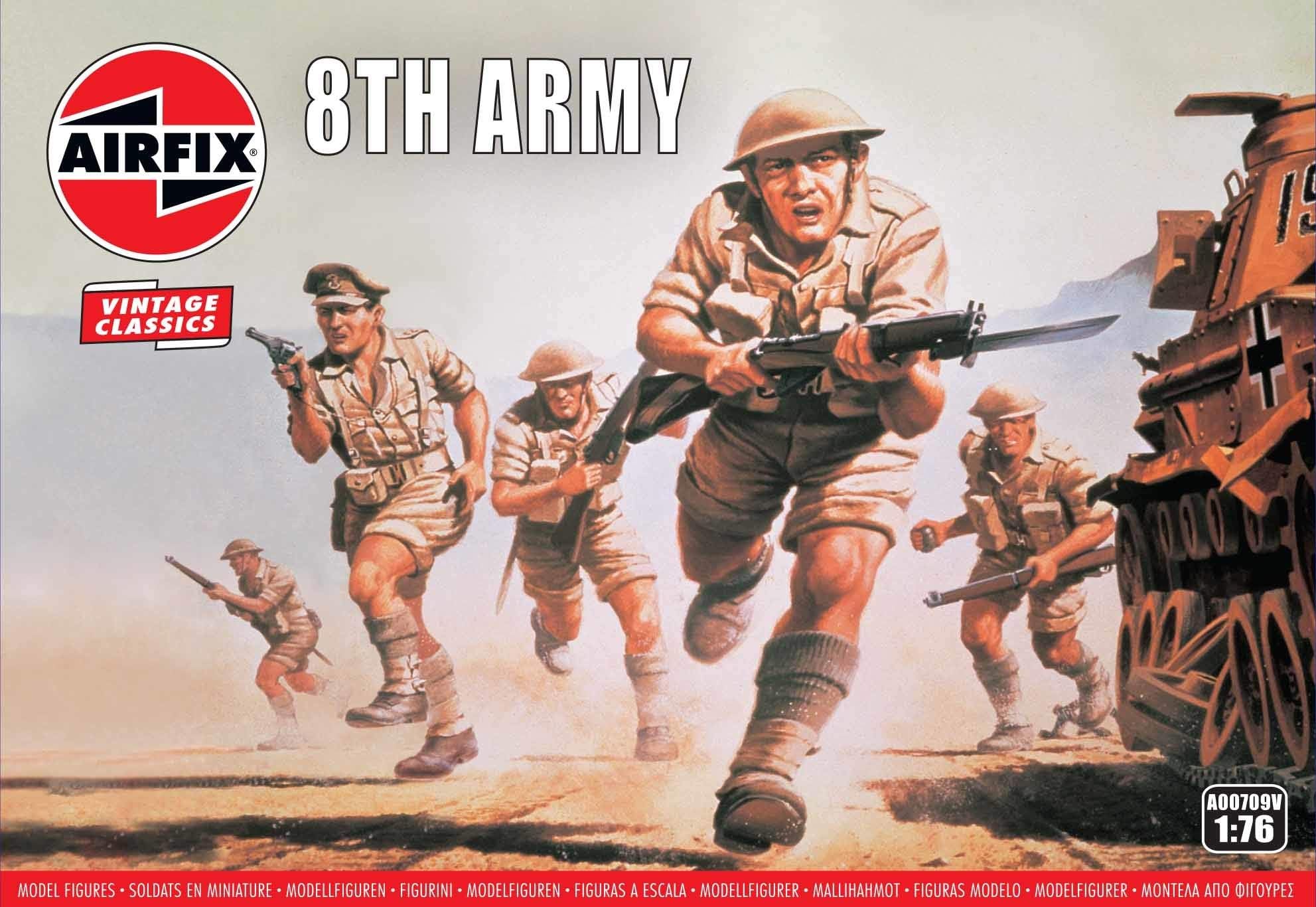WWII British 8TH Army Model KIT
