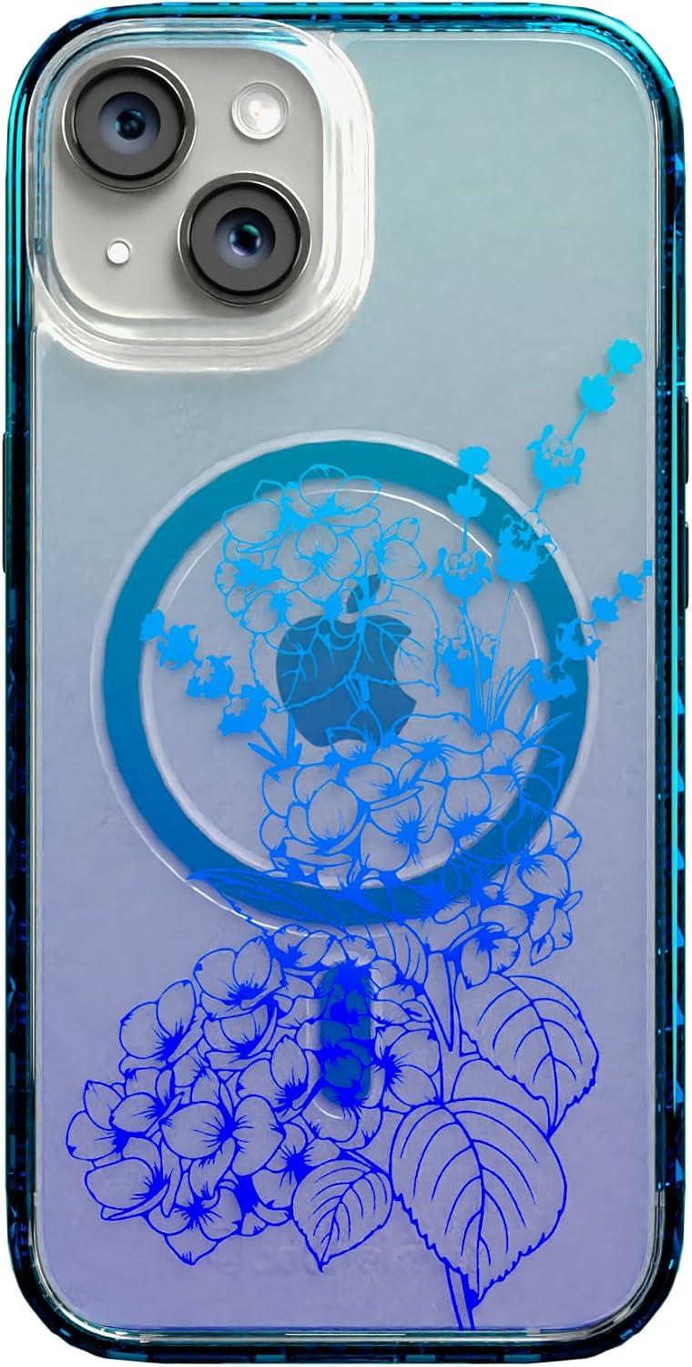 cellhelmet Indigo Infusion [Compatible with MagSafe] Designed for iPhone 15 Pro in Bermuda Blue | 13-Foot Drop Test Certified | Shock & Drop Proof - Durable | As Seen on Shark Tank