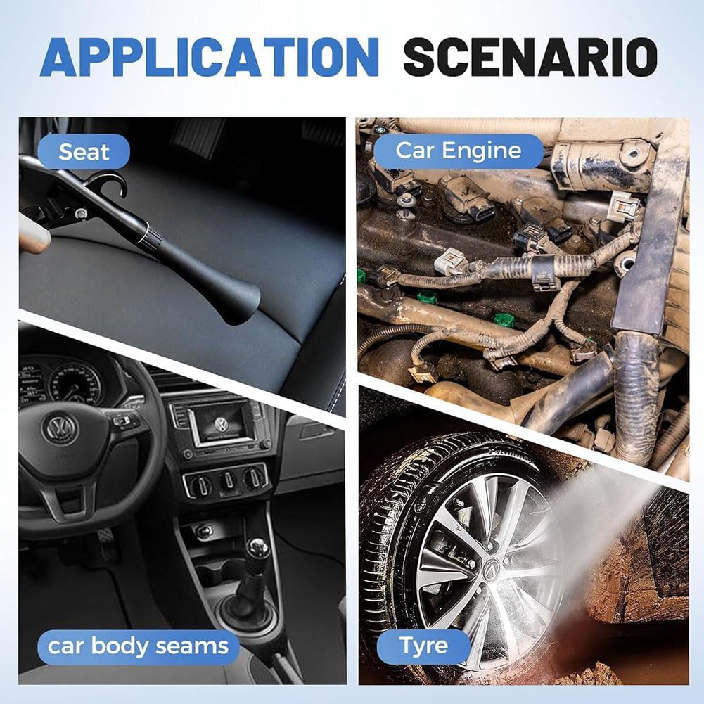 Pneumatic Blow-Out Tool General Twister, Pressure Air Blower Gun Quickly Blowing Out Dirt and Dust, Detailing Car Cleaning Gun for Car Detailing and Dust Removal (Upgraded Version,1pcs)