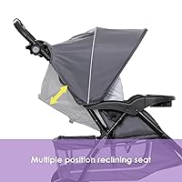 Vista 2 de Baby Trend Cochecito y Asiento Infantil para Auto EZ-Lift, Sistema de Viaje EZ Ride, Gris Dash