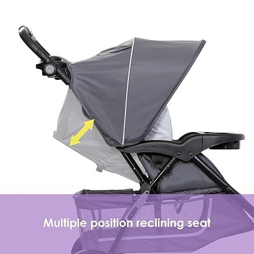 Miniatura 2 de Baby Trend EZ Ride - Sistema de viaje con asiento de automóvil EZ-Lift, tablero gris