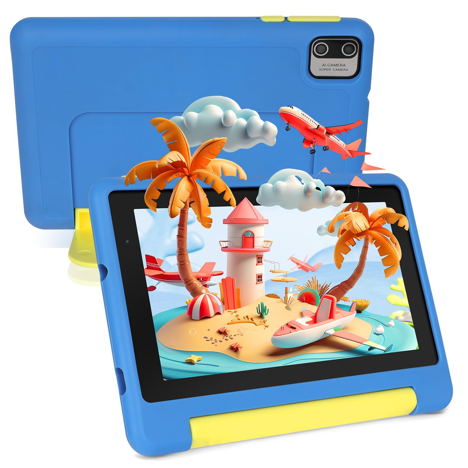 Freeski 7 Inch Android 13 Kids Tablet, 5GB+32GB(128GB Expandable