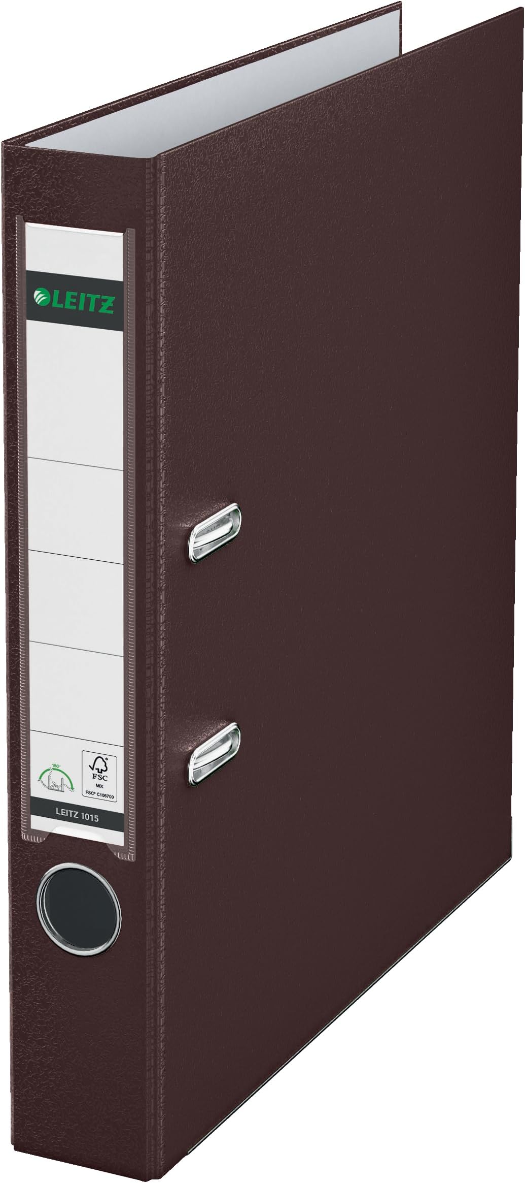 Leitz Plastic Folder 180 ° Slim Brown