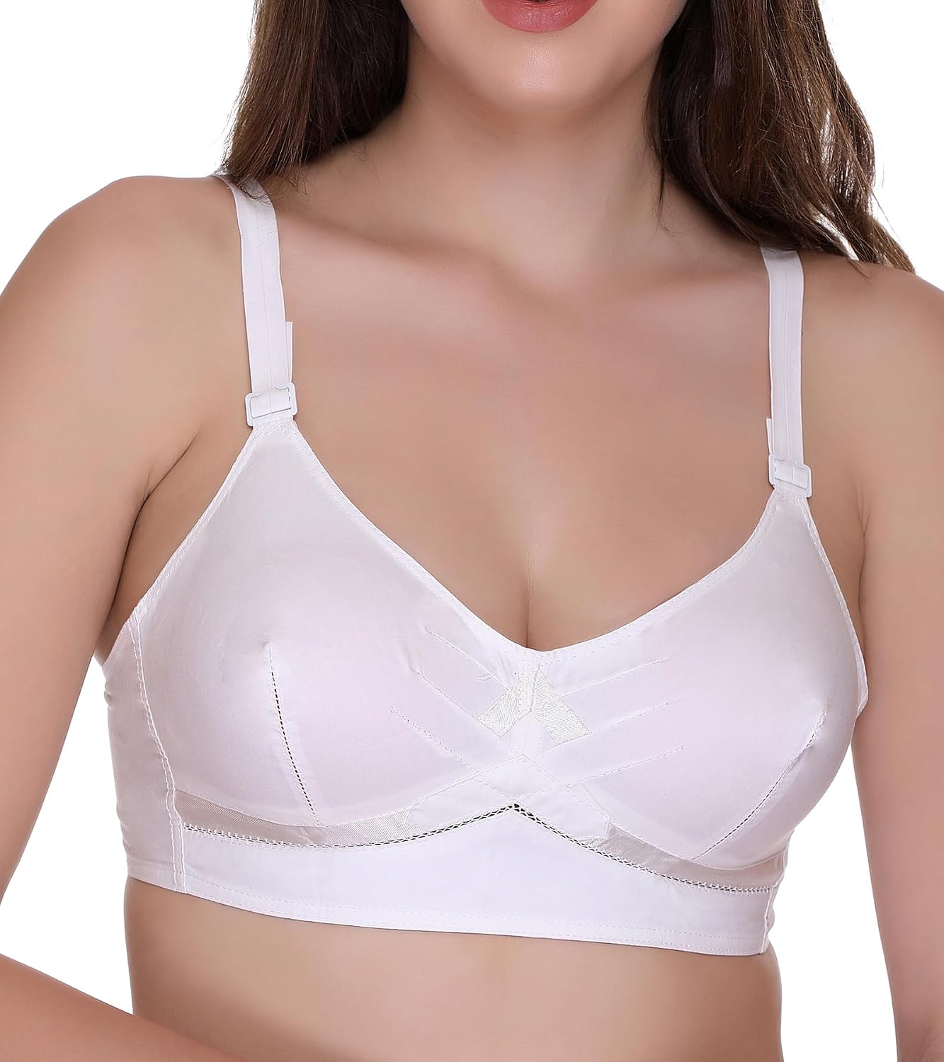 SONA Dynamic Cotton Non-Padded Non-Wired Full Coverage Daily Use Regular Bra Pack of 1 - Review, Price and Buying Guide