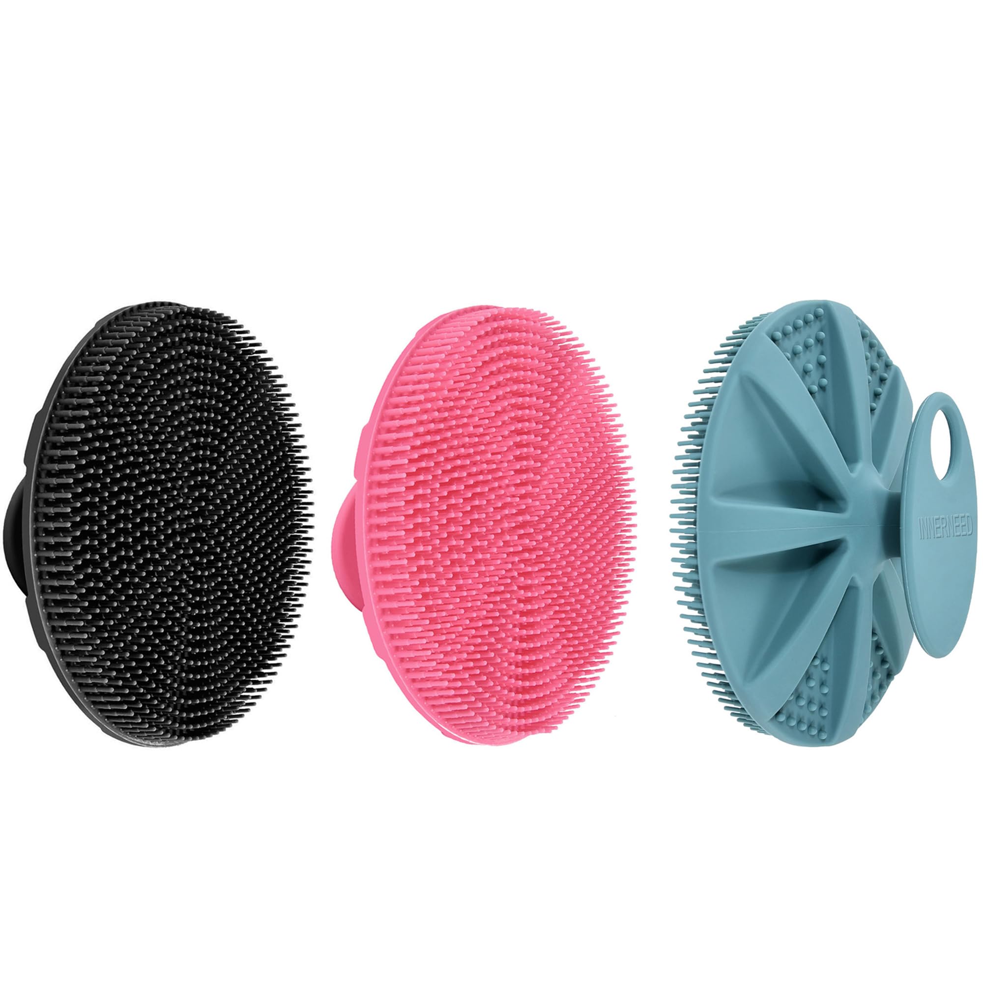 Soft Silicone Body Scrubber - Black -18 Soft Silicone Body Scrubber - Black -18