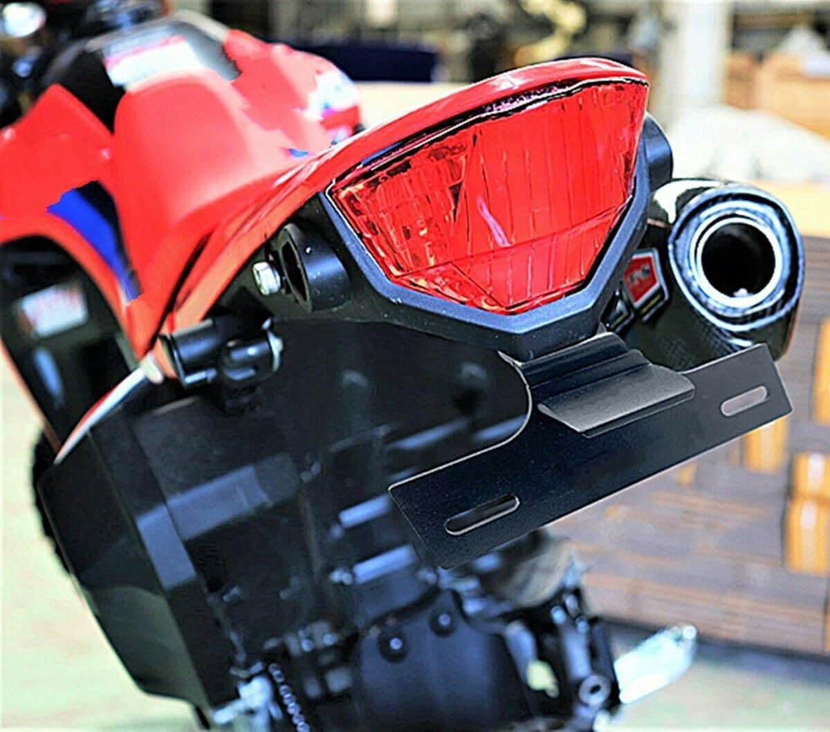 Portatarga posteriore per moto, eliminatore parafango CRF 300L 2021 / per RALLY Parafango per moto
