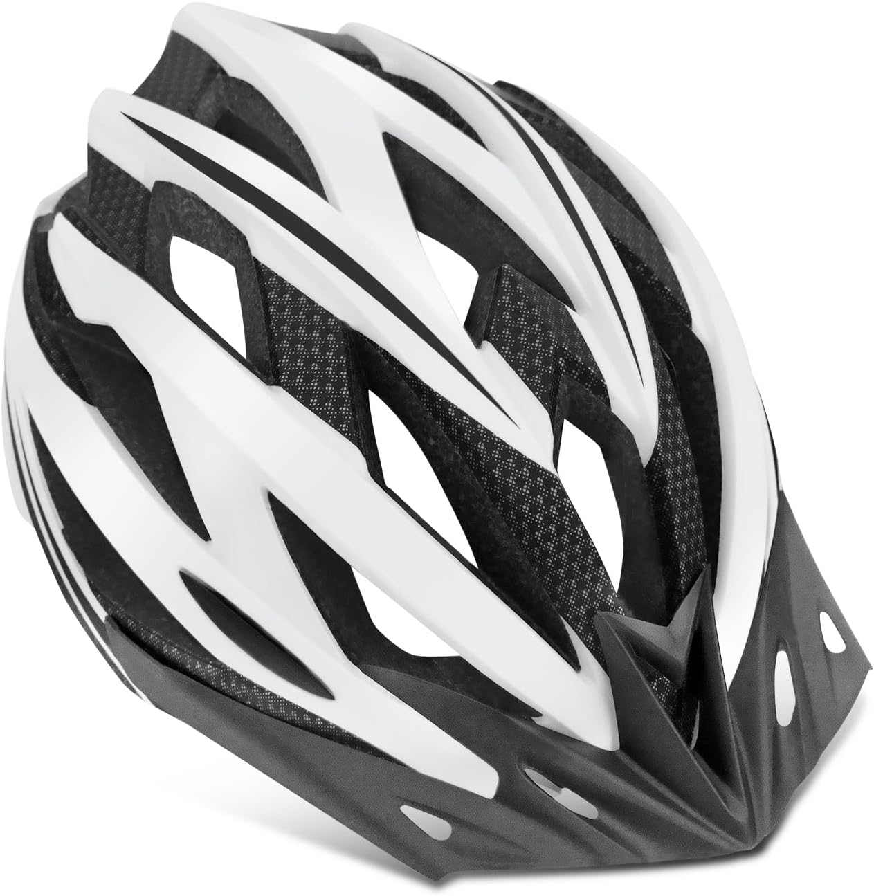 Adult Youth Bike Helmet, 55-61 cm, Ages 12+, 0.5 Pounds(200g) | Designed for riders ages 12+ with adjustable sizing, interior padding and airflow ventilation