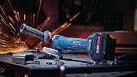Vista 9 de BOSCH GWS18V-10PN Amoladora angular sin escobillas de 18 V de 4-1/2 - 5 pulgadas con interruptor de paleta (herramienta desnuda)