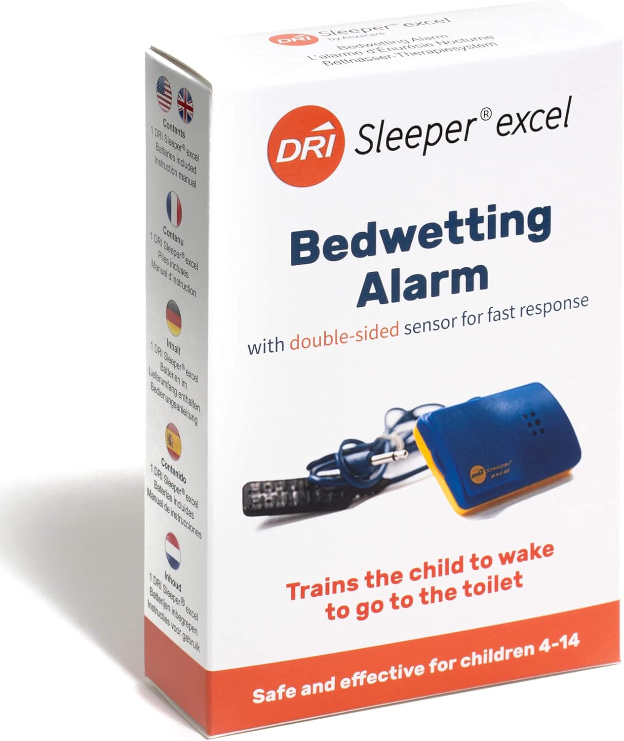 DRI Sleeper Excel Bedwetting Alarm for Children : Health & Household