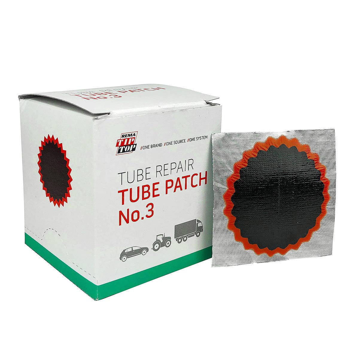 Rema Tip Top 30 3 Round Patch Flat Tire Tube Puncture Repair Kit