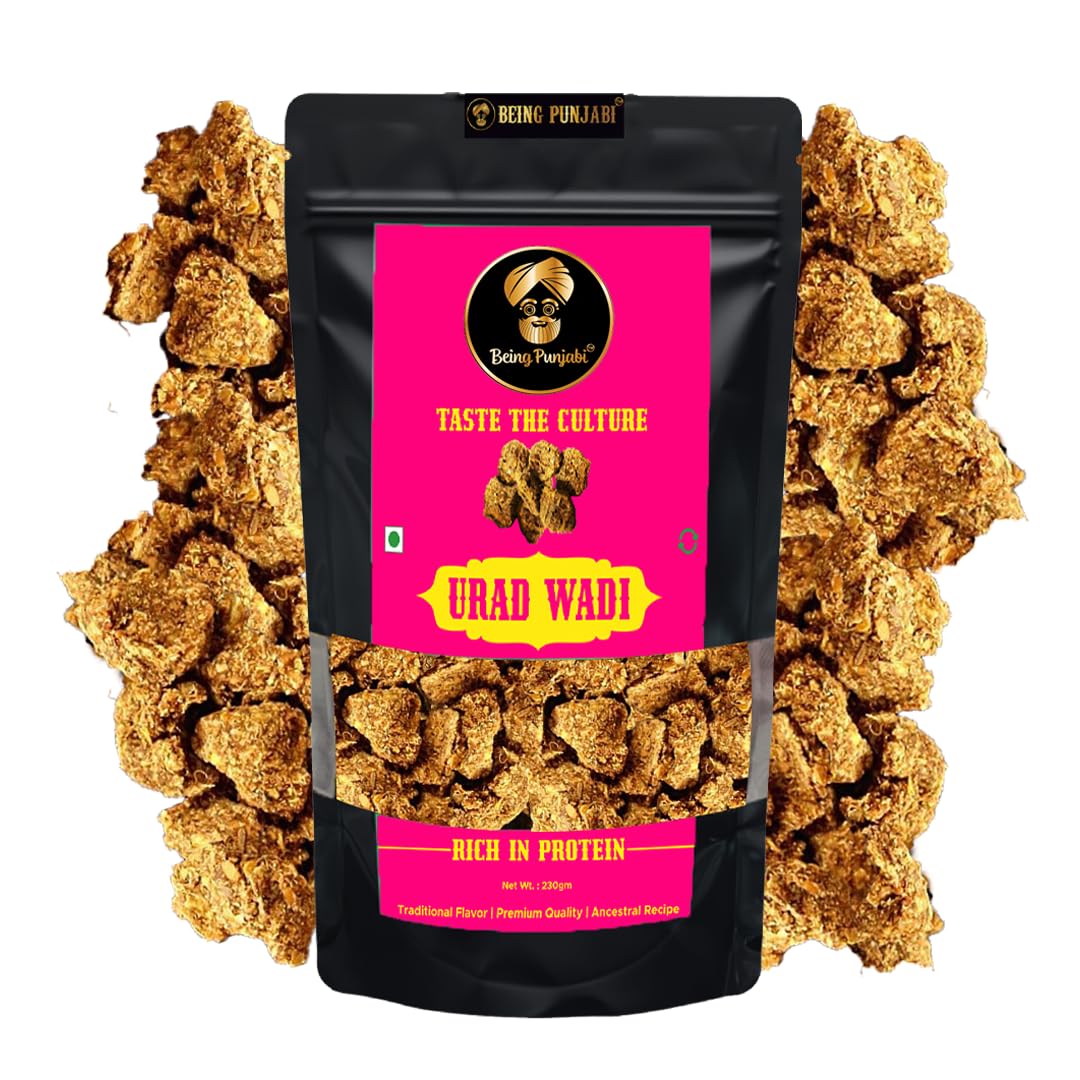 Being Punjabi Amritsari Urad Wadi Natural Punjabi Dal Badi No Preservatives & Ready to cook (230)