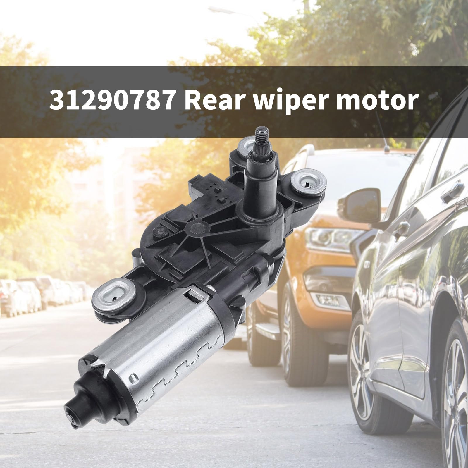 Entretien de voiture, moteur d'essuie-glace arrière, installation facile, convient pour XC70, 31290787, 30663891, 306638910, moteur standard OEM