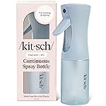 Kitsch Spray Bottle for Hair - Continuous Water Mister with Ultra Fine Mist for Hairstyling, Barbers, Salons, Cleaning, Plants, Versatile Spray Bottles - Made from Recycled Plastic - Haze Blue, 5 oz