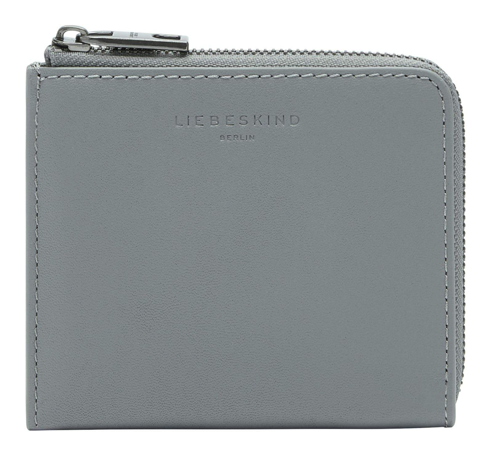 LIEBESKIND Berlin Card case Lou 2 Calf Optic Nino Purse Grigio Gray
