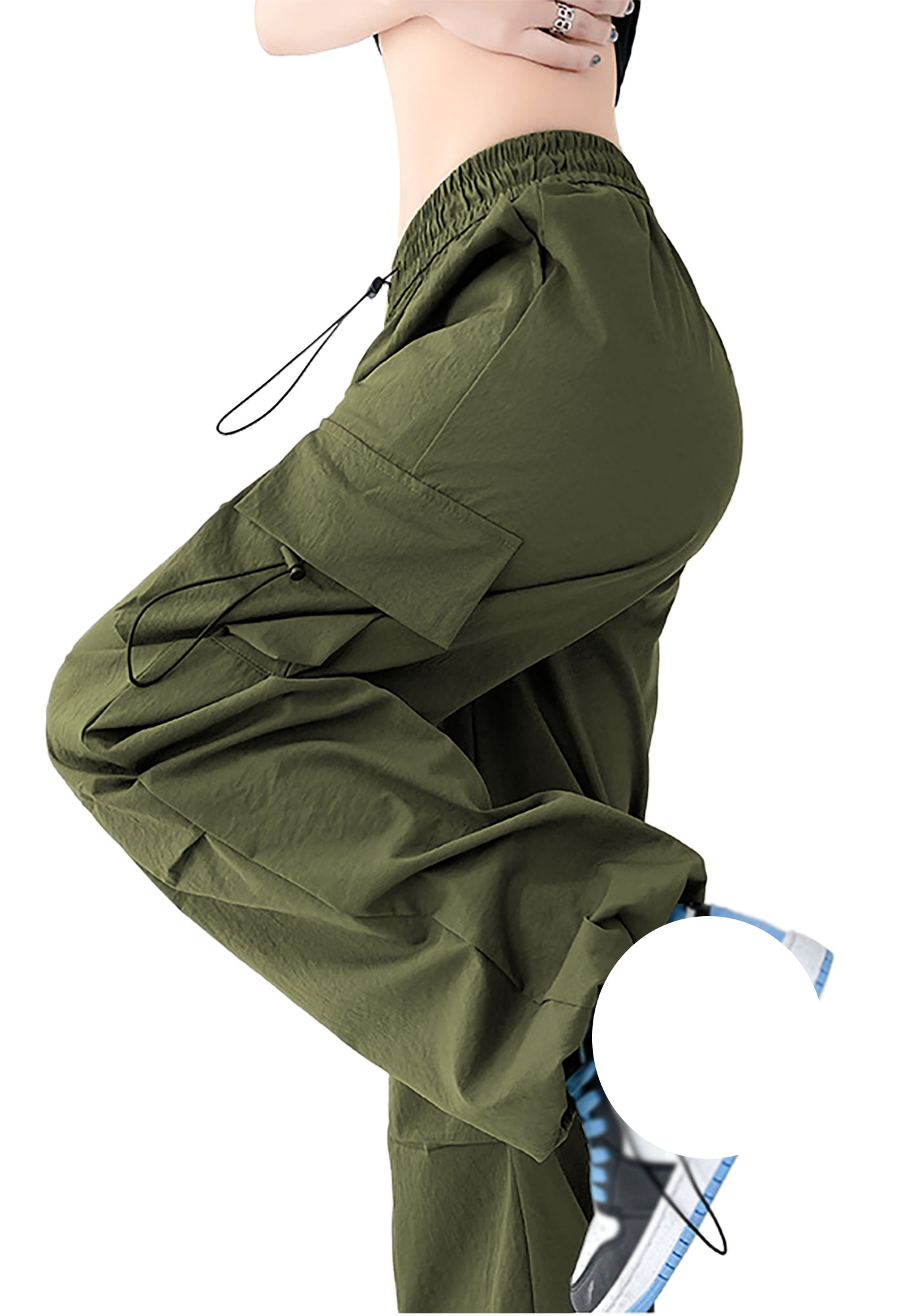 Amazon.com: Sunidol Womens Baggy Cargo Pants High Rise Fashion Y2K