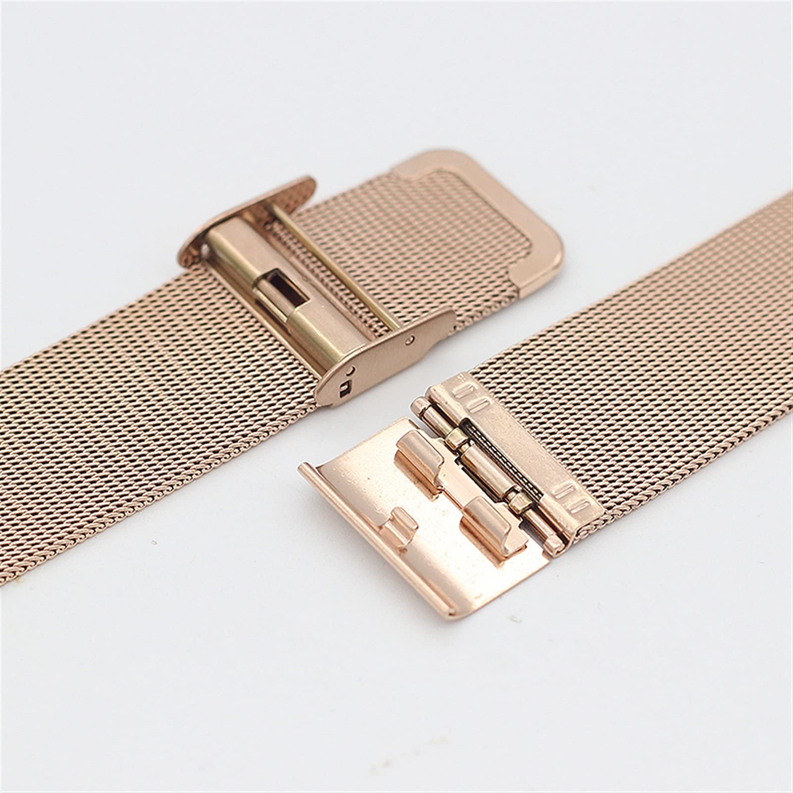 Uhrenarmband Schnellverschluss 22 mm 20 mm Metall-Edelstahlarmband Mesh-Armband Metallzubehör