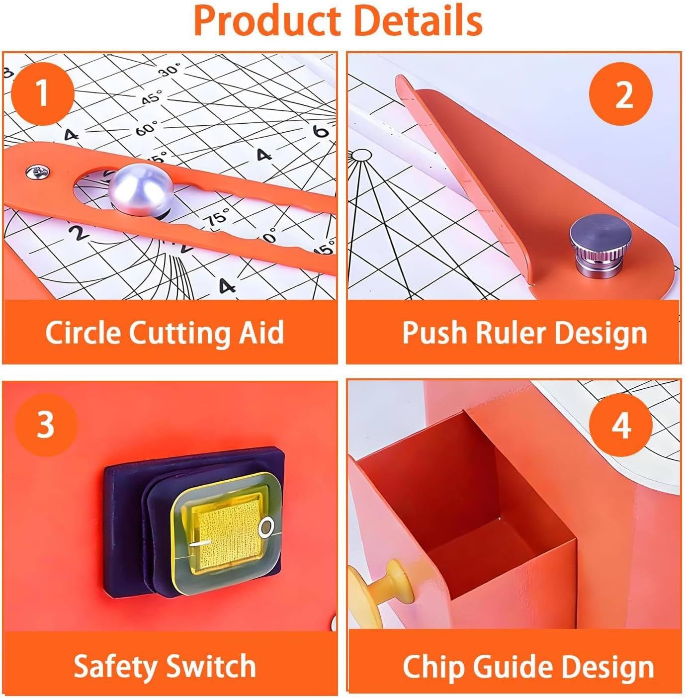 Taglierina elettrica sicura per bambini, kit di utensili elettrici con cassetto per rottami, per progetti fai da te, creatività e tecnologia