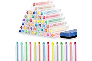 48Pcs Dustless Chalk In Bulk