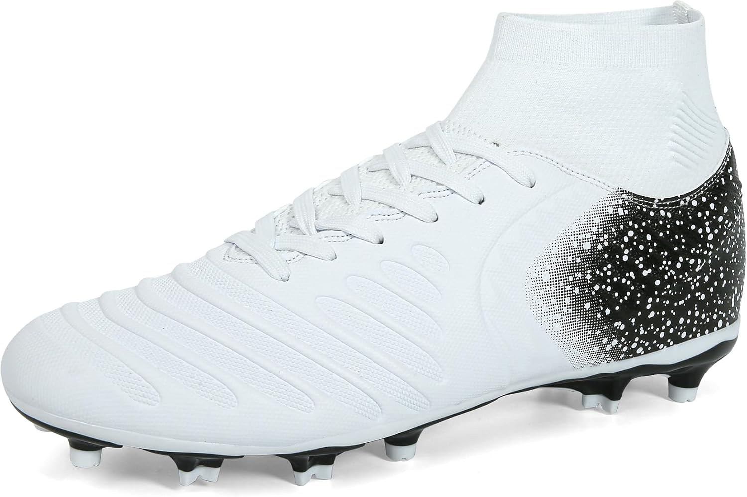 Women's Soccer Cleats Firm Ground, Lightweight Unisex Soccer Shoes for Adults Fits Men & Women