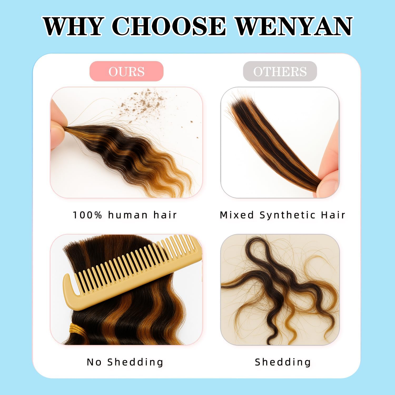 Human Braiding Hair Boho Braids Hair 100g (2 Bundles x 50g) Bundle Deep Wave Bulk Braiding No Weft 100% Unprocessed Brazilian Virgin Human Hair Extensions P4/27 Color (14 14 inch/100g) - Image 4