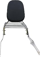 Vista 4 de YHMOTO - Respaldo de pasajero con barra de asiento con portaequipajes para Suzuki Volusia VL800 2001-2011 Boulevard C50 2005-2011 Boulevard M50