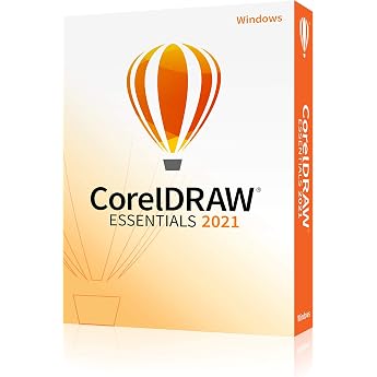 COREL CorelDRAW Essentials 2021 *f r Windows 10*-DEUTSCH-Box Nachfolger der CorelDraw Home & Student