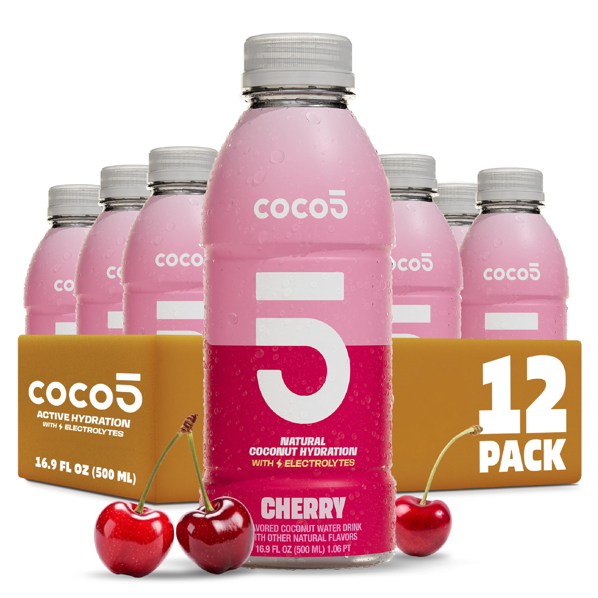 Amazon.com : COCO5 Clean Sports Hydration Cherry Flavor | 100