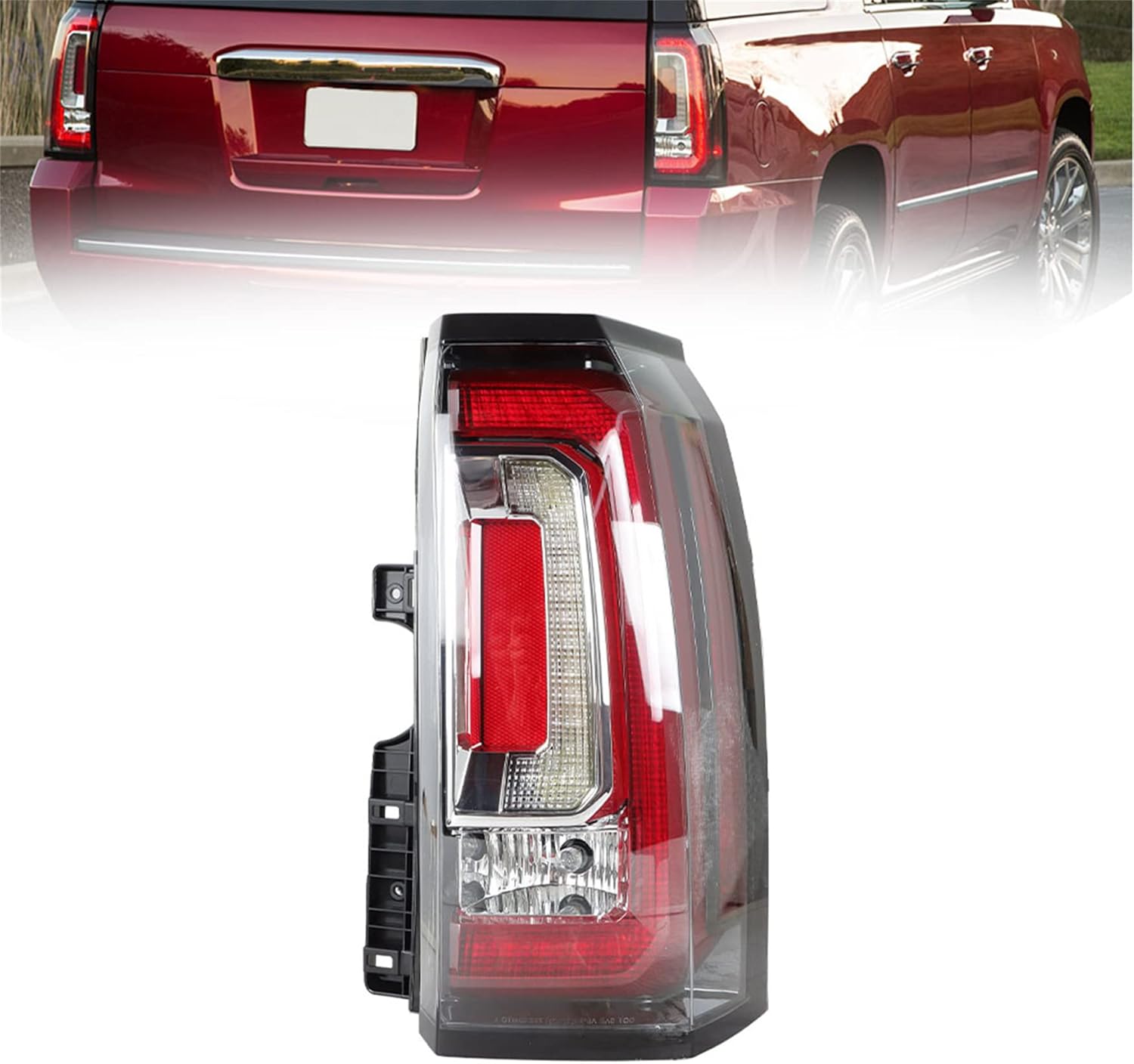 WFLNHB Right Side Tail Light Assembly Replacement for GMC