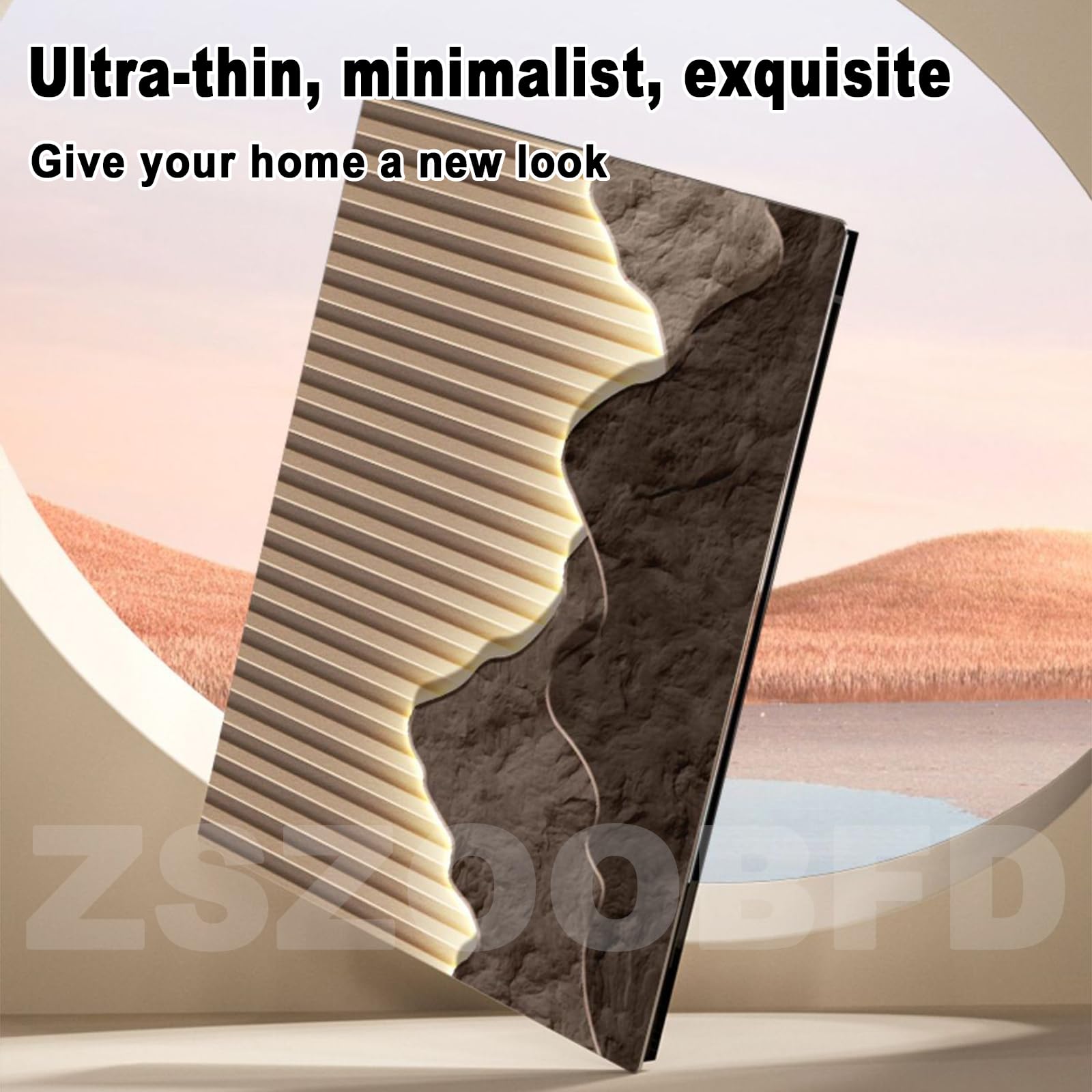 Sicherungskasten Abdeckung für Wandmontage, kreatives Flip-Cover zur Verkleidung von Stromverteilern, dekoratives Bild für Büro, Esszimmer und Heimdekoration, 45x35cm