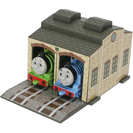Amazon マルカ Maruka きかんしゃトーマス トーマス パーシー機関庫よ いドン 車両 おもちゃ