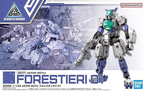 Miniatura 2 de Bandai Hobby - 30 Minute Mission - #46 1/144 eEXM-S01U Forestieri 01 30 MM Model Kit