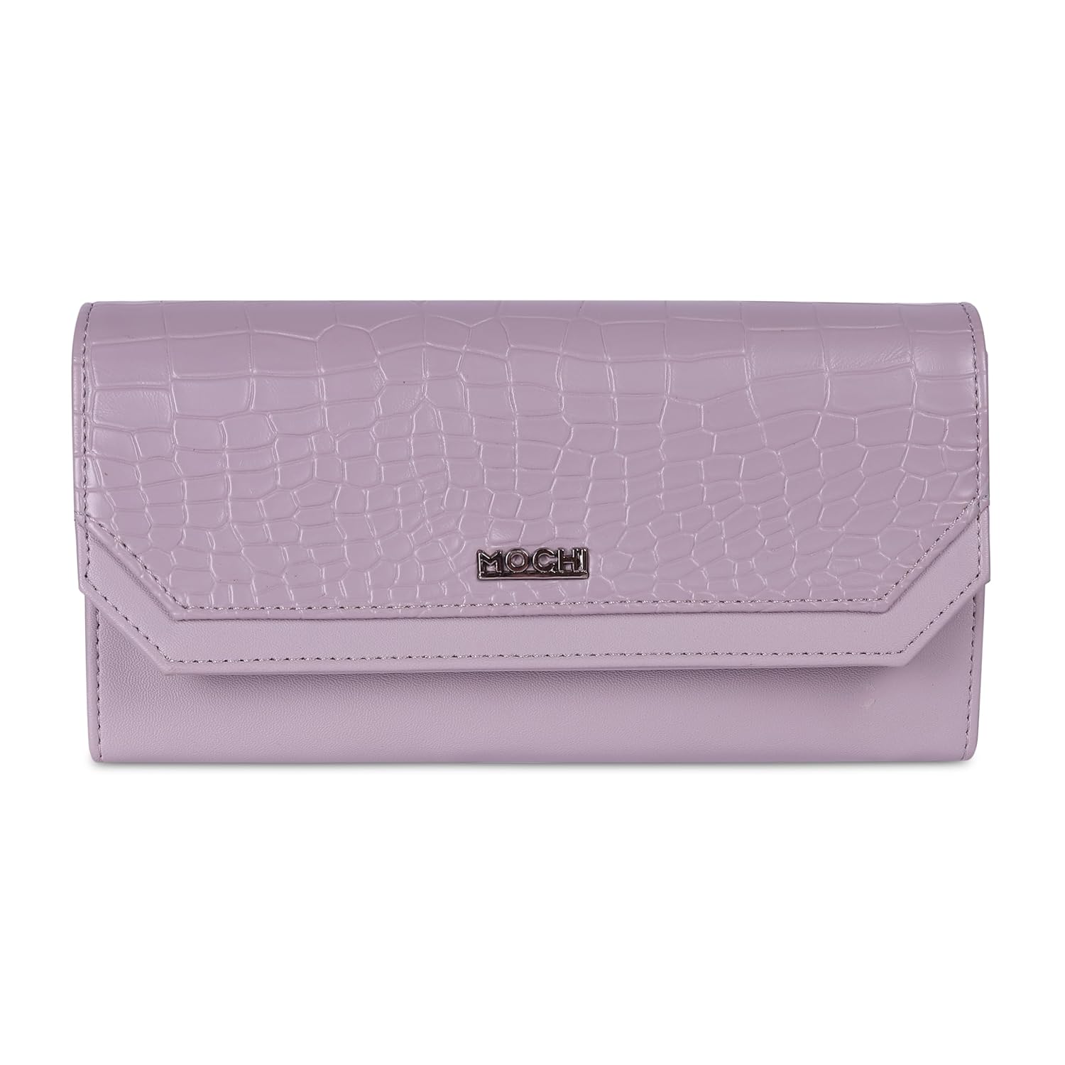 Mochi Women Purple Faux Leather Casual Clutch with Premium Metal Logo (95-134) - Review, Price and Buying Guide