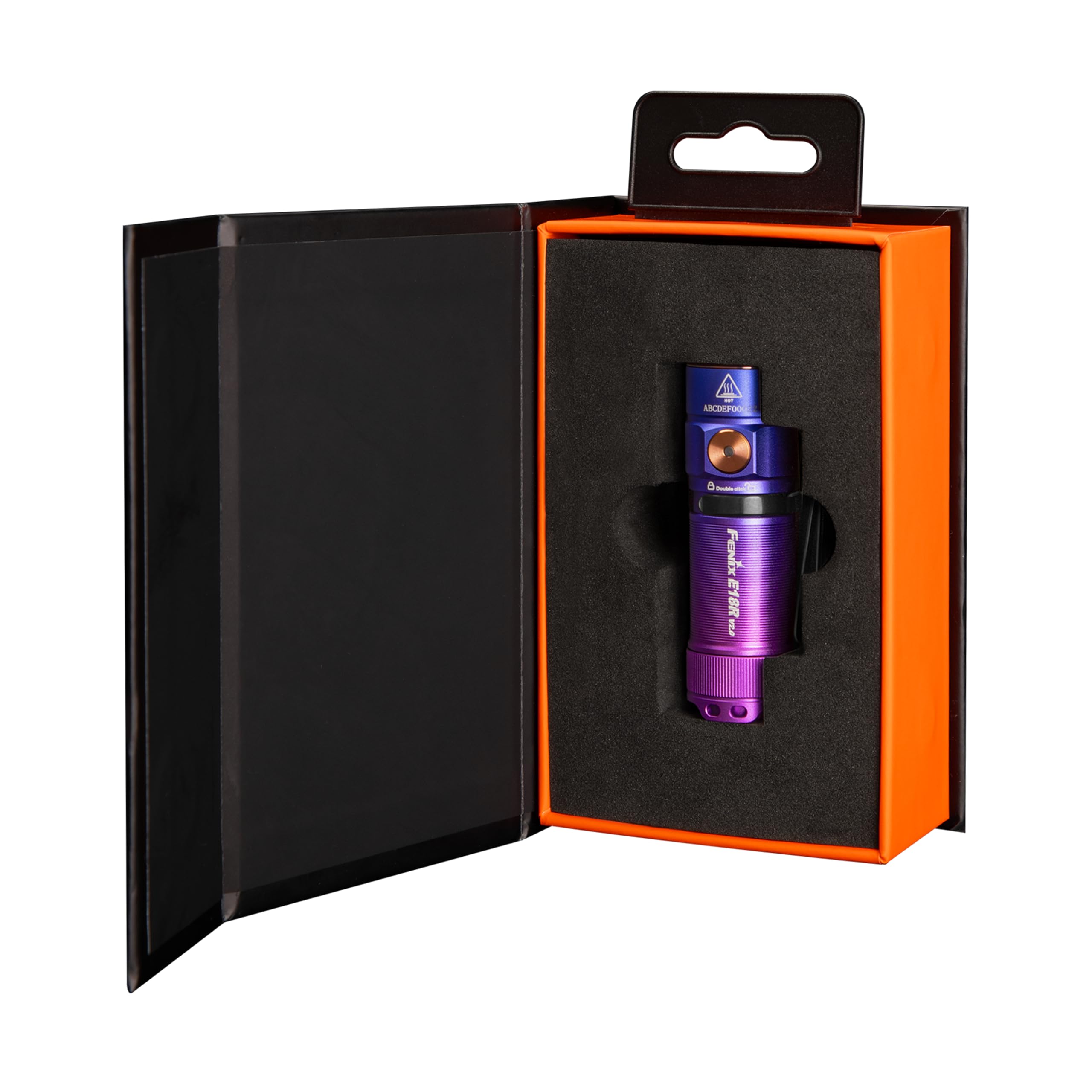fenix E18R V2.0 Nebula Special Edition, Rechargeable Mini EDC Torch | 1200 Lumens | 146m | 200 Hrs Max | Magnetic Tail Cap | Bi-Directional Body Clip | 1 Lumen Moonlight Mode | USB-C | IP68