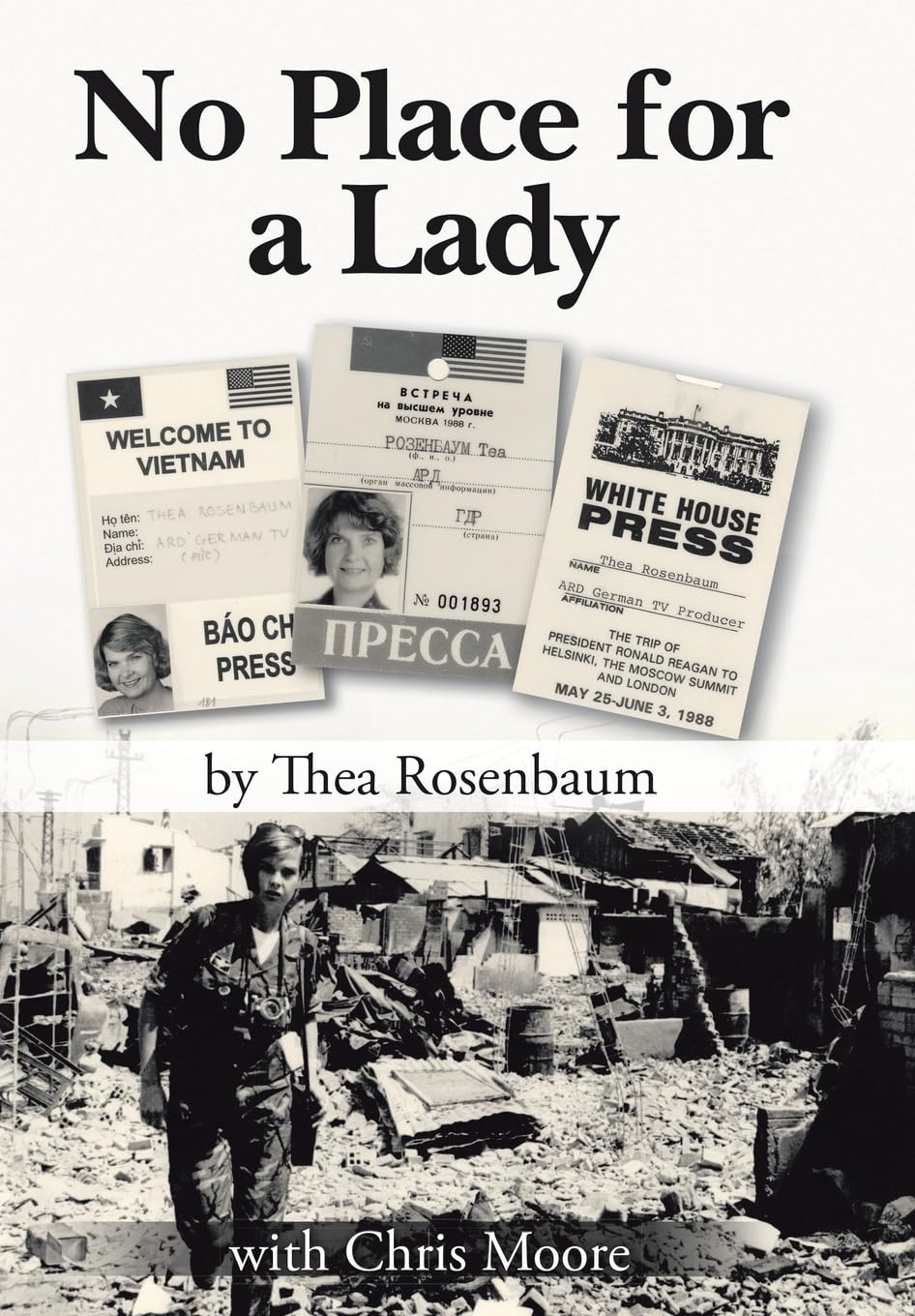 No Place for a Lady Rosenbaum, Thea 9781524643959 Books