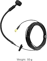 Vista 6 de HEIMU Micrófono condensador de instrumento con clip + clip universal (para guitarra)