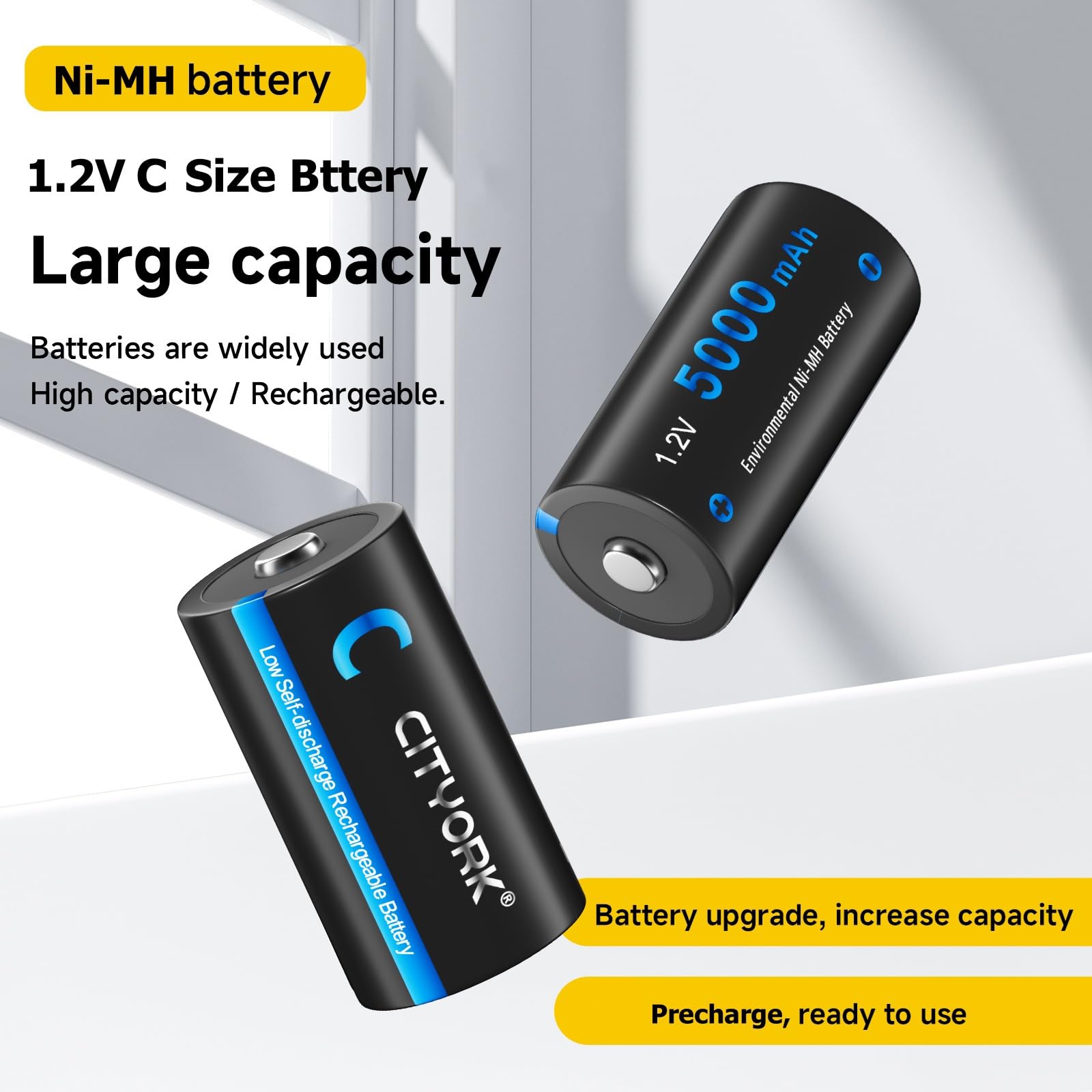aaa*kkk Carregador pilha 8 baias USB AAA AA C D SC Ni-Mh Ni-Cd com bateria