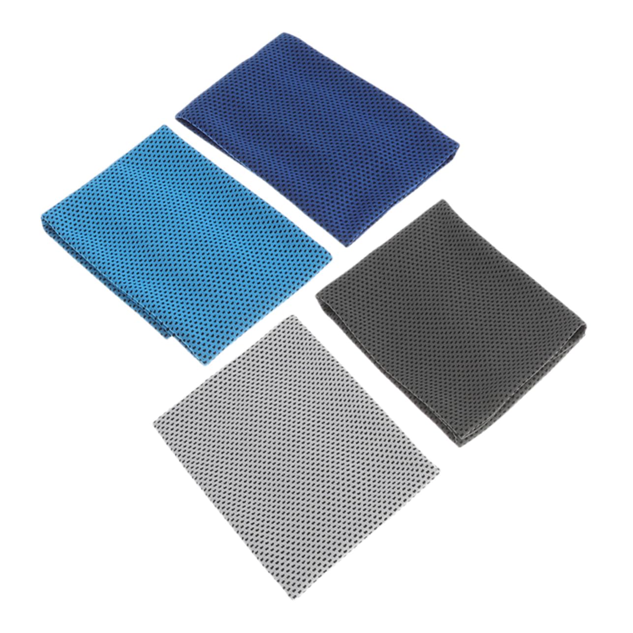 BESPORTBLE 16pezzi Asciugamani Rinfrescanti Microfibra Da Asciugatura Rapida e Assorbente Teli Leggeri Per Sport Fitness Yoga e Attività All Aperto