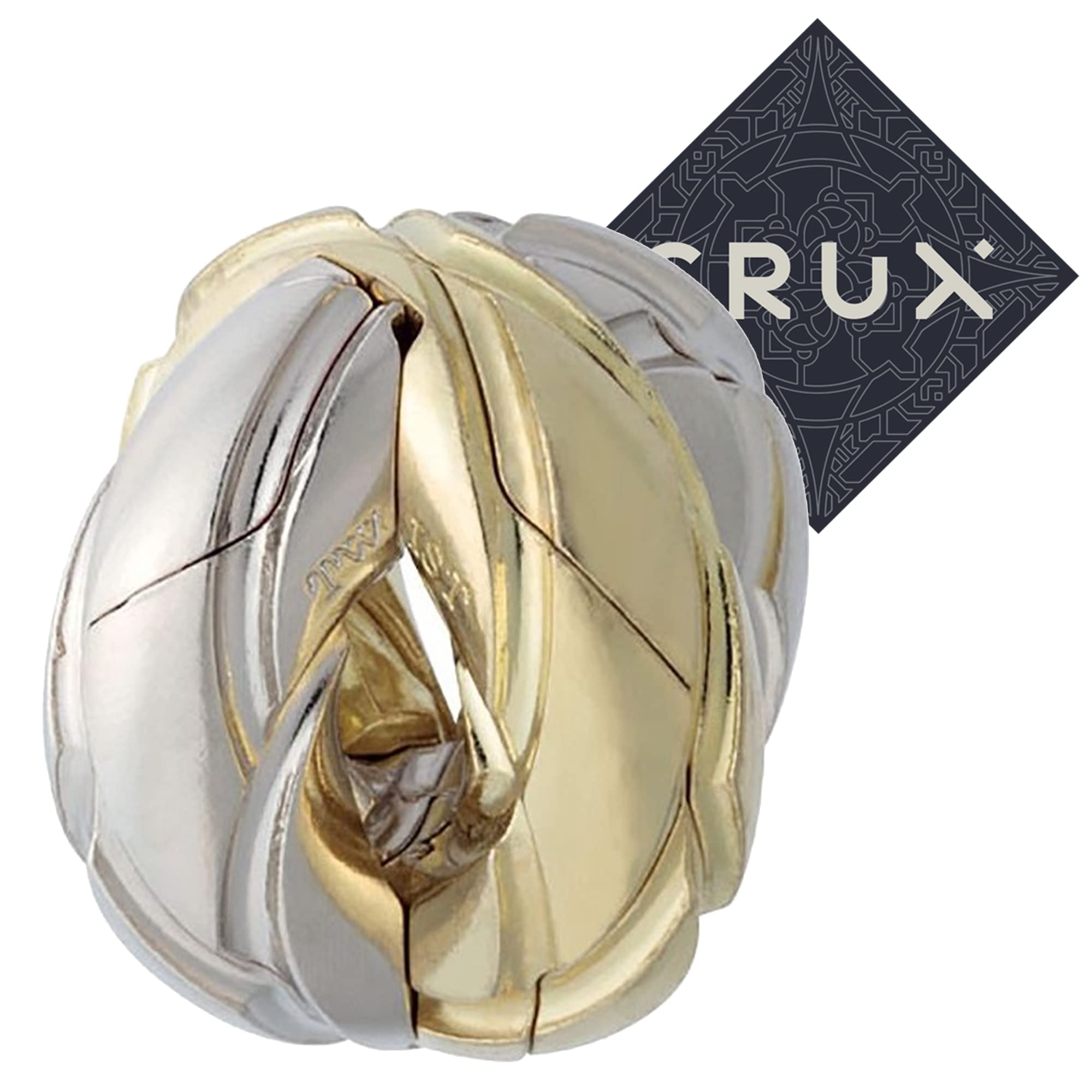 Crux and HanayamaCast Twist Puzzle - Level 4 of 6 - Fairly Hard - Includes Sticker