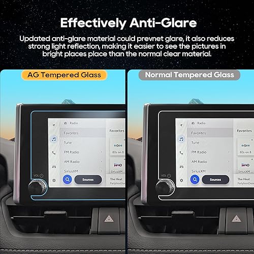 Vista 40 de LFOTPP Protector de pantalla F150 para 2015-2021 2022 2023 F*ord F 150 F150 F250 F350 F450 sync2 sync3 Coupé Hatchback 8 pulgadas navegación vidrio