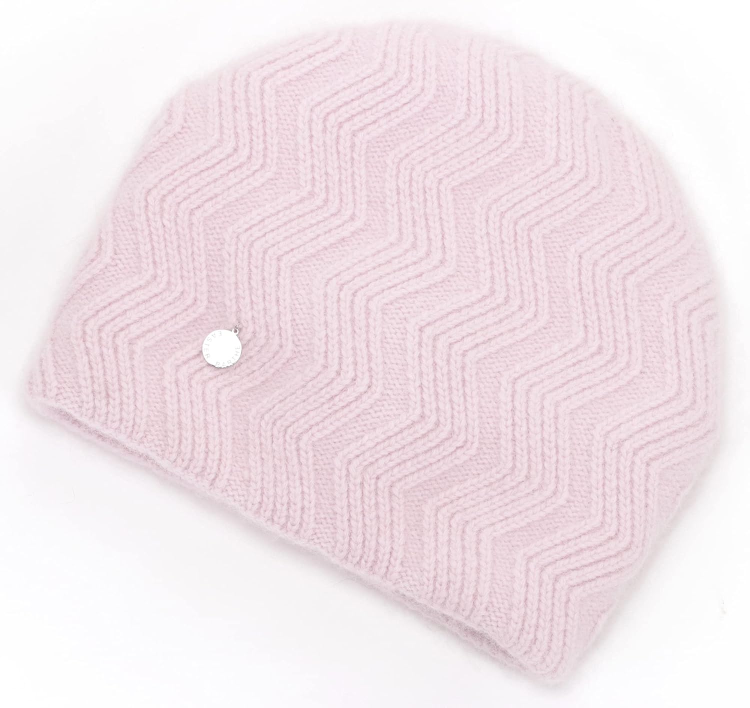 Women's Double-Layer Cashmere Blend Beanie Hat Soft Chunky Warm Winter Cable Slouchy Knit Beanie Hat for Women - Image 2