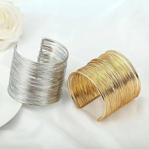 Miniatura 6 de Long tiantian Gold Arm Cuff Jewelry for Women Arm Bracelet Upper Arm Silver Arm Cuff Bangle Halloween Greek Goddess Costume